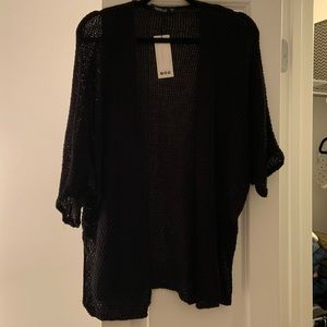Boohoo Black Cardigan